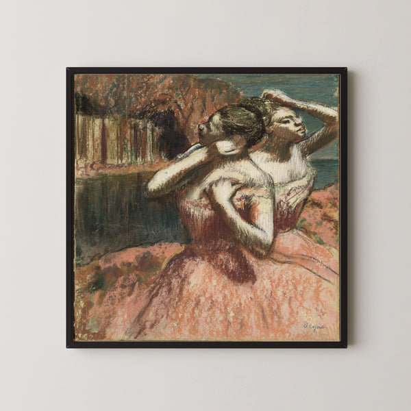 Edgar Degas — Two Dancers in Pink | Fine Art Print