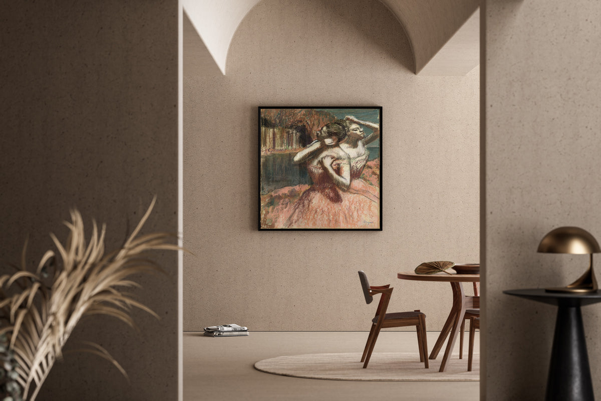 Edgar Degas — Two Dancers in Pink | Fine Art Print