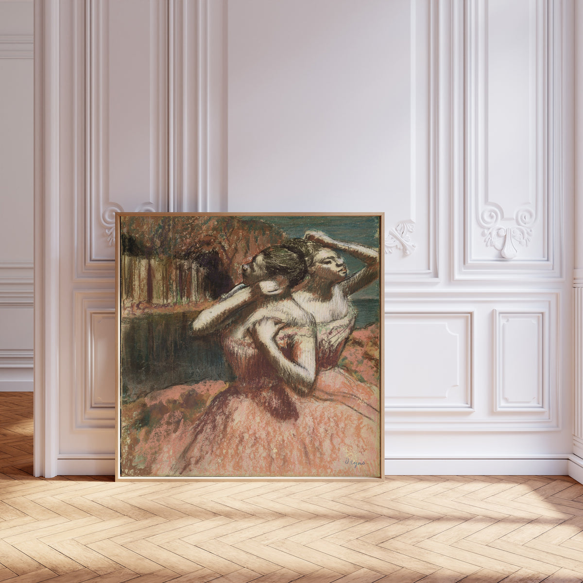 Edgar Degas — Two Dancers in Pink | Fine Art Print
