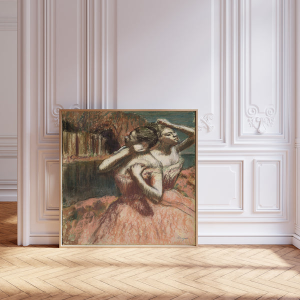 Edgar Degas — Two Dancers in Pink | Fine Art Print