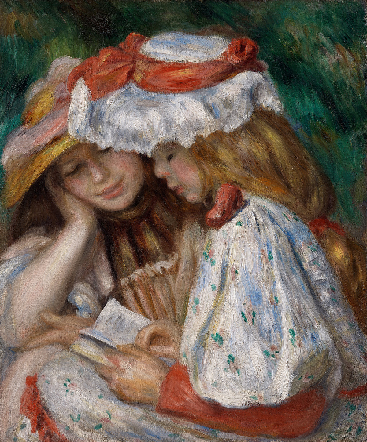 Pierre-Auguste Renoir — Two Girls Reading | Fine Art Print