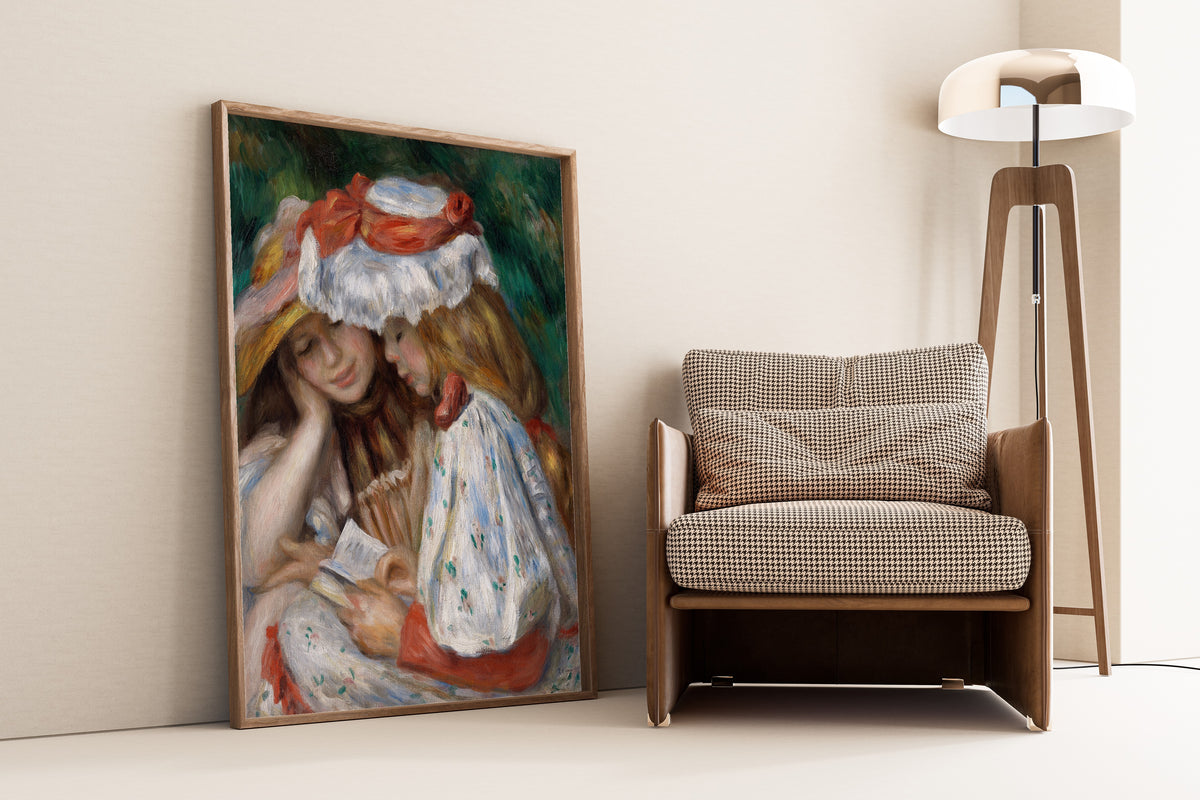 Pierre-Auguste Renoir — Two Girls Reading | Fine Art Print