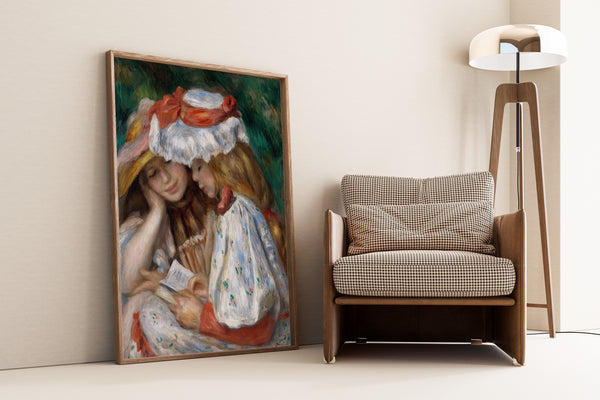 Pierre-Auguste Renoir — Two Girls Reading | Fine Art Print