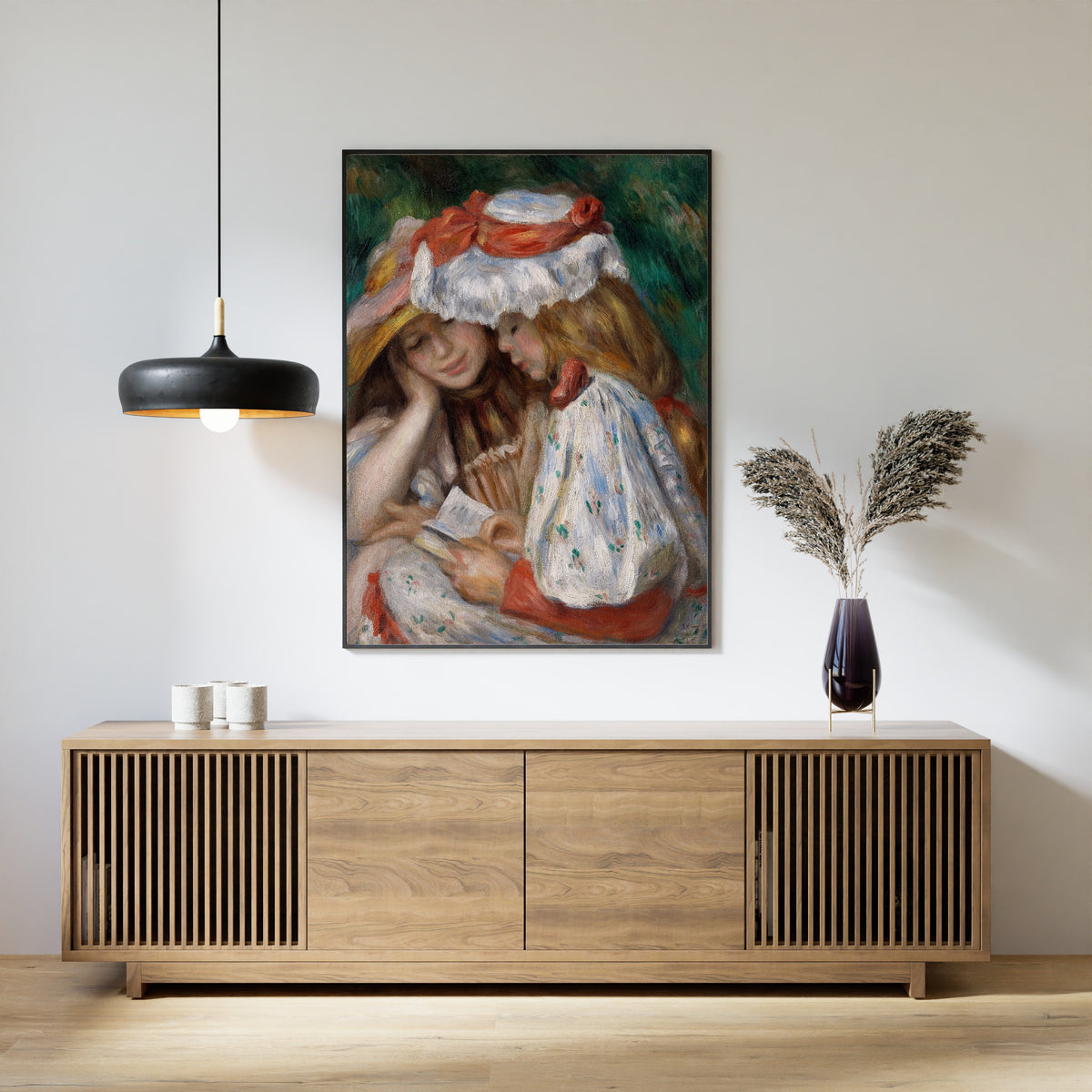 Pierre-Auguste Renoir — Two Girls Reading | Fine Art Print