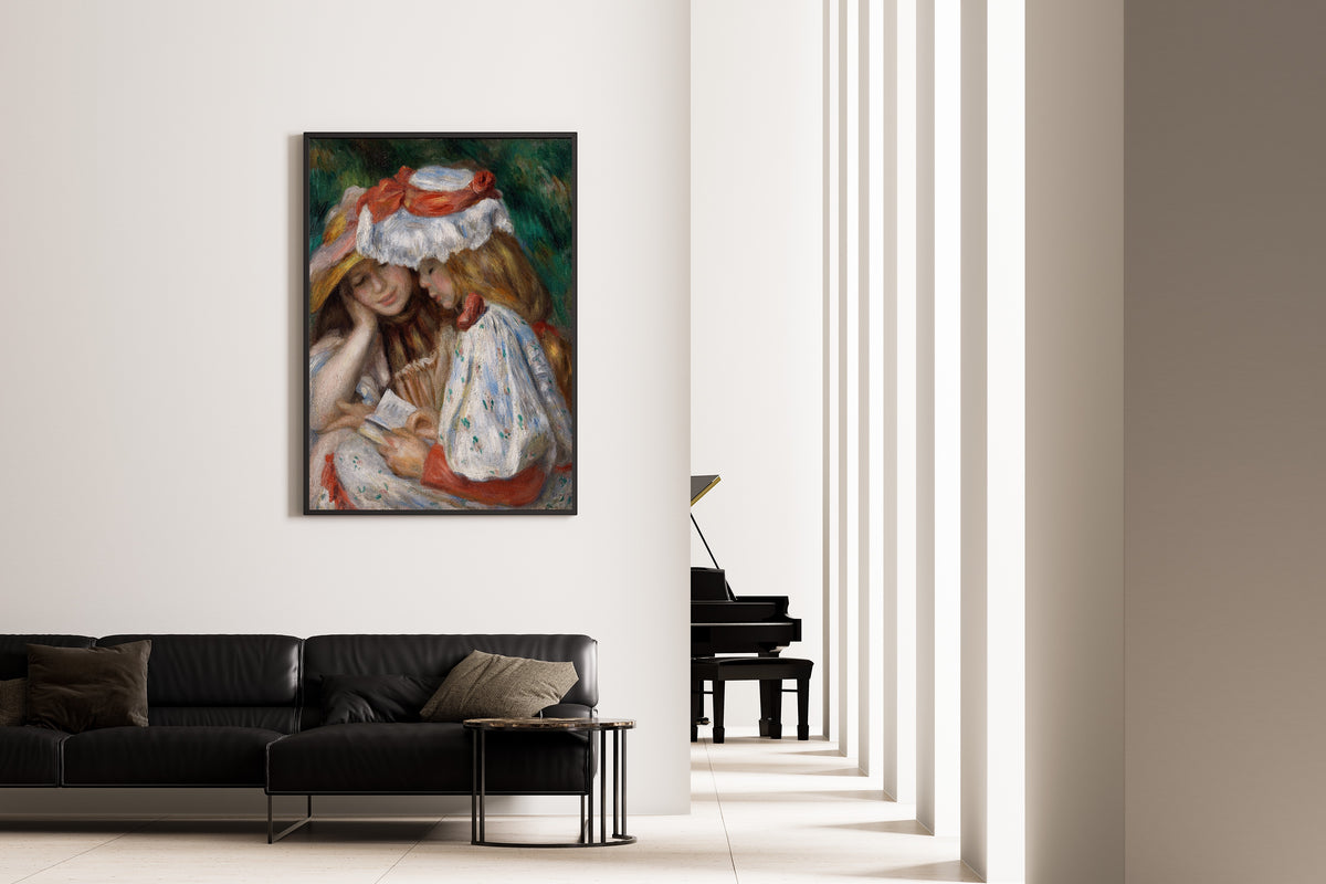 Pierre-Auguste Renoir — Two Girls Reading | Fine Art Print