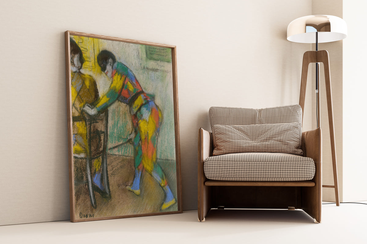 Edgar Degas — Two Harlequins | Fine Art Print