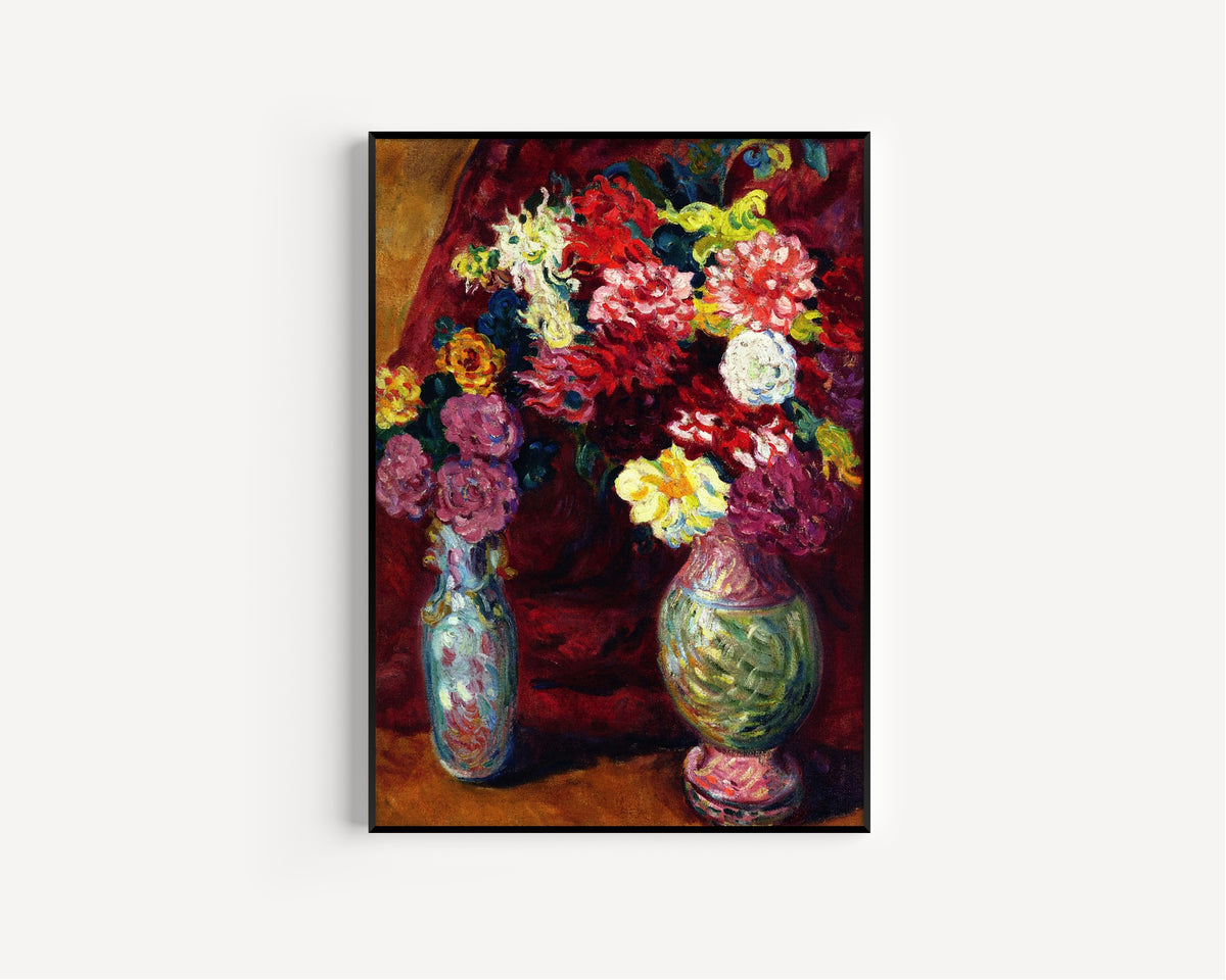 Louis Valtat — Two Vases of Flowers | Fine Art Print