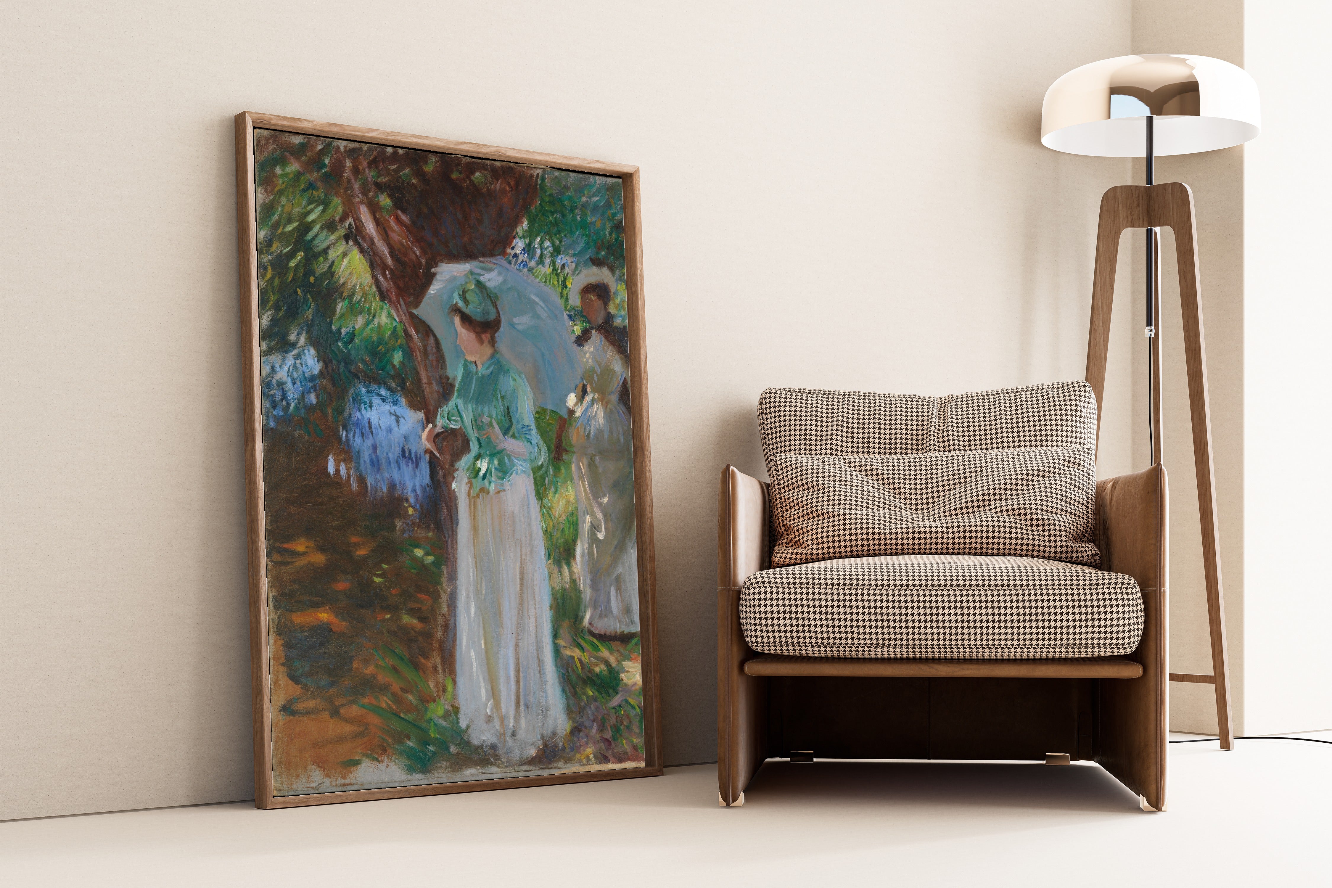 John Singer Sargent — Two Girls with Parasols | Fine Art Print