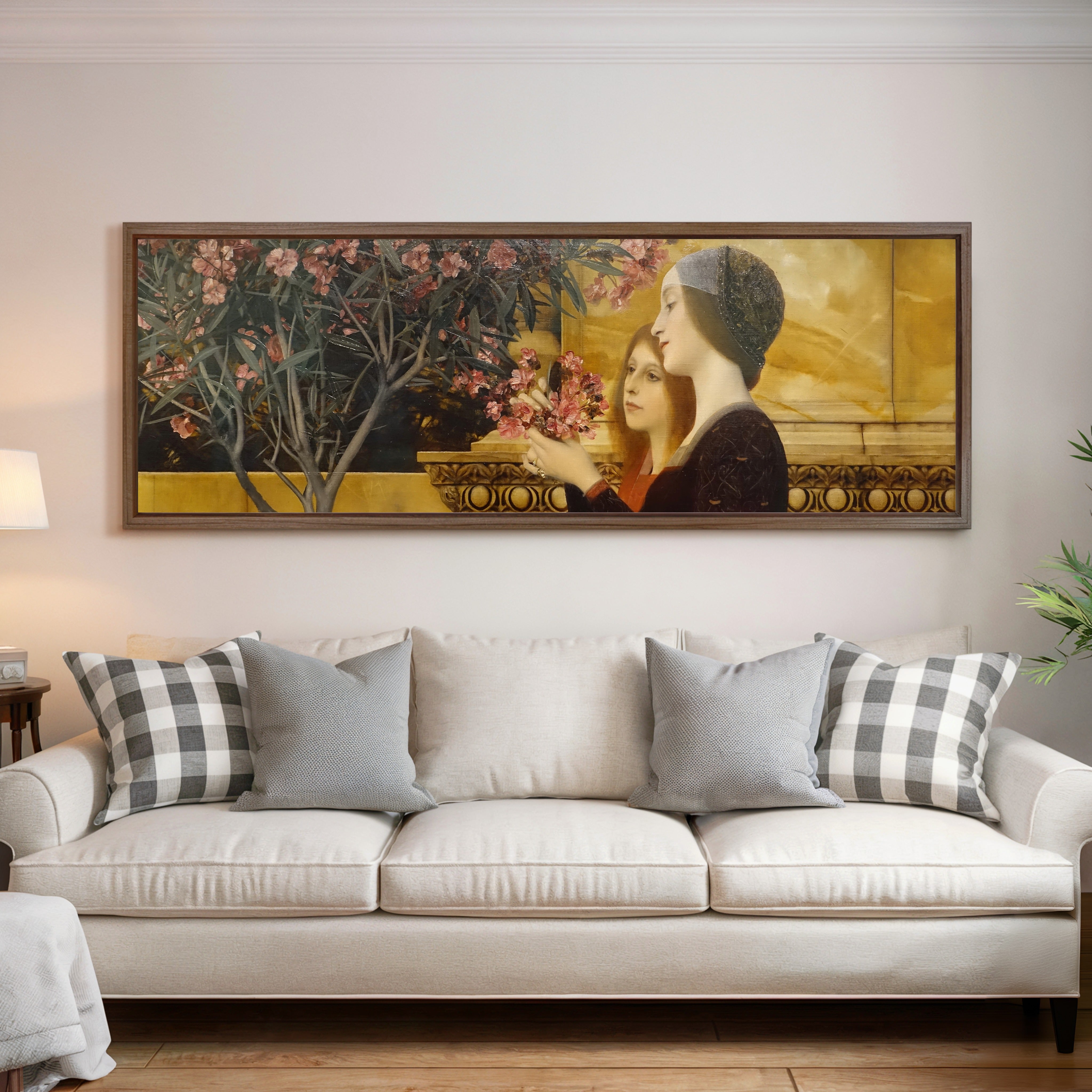 Gustav Klimt — Two Girls with an Oleander | Fine Art Print