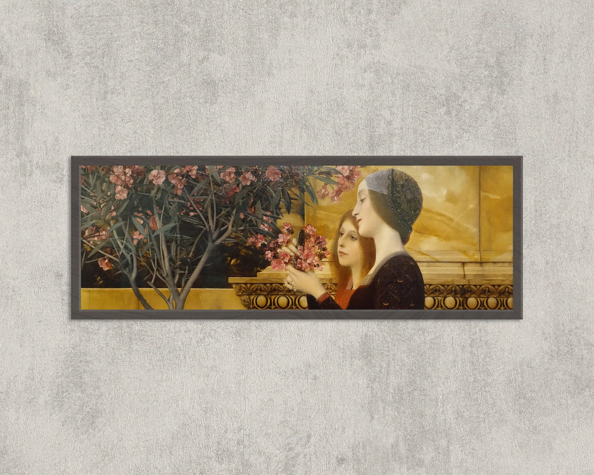 Gustav Klimt — Two Girls with an Oleander | Fine Art Print