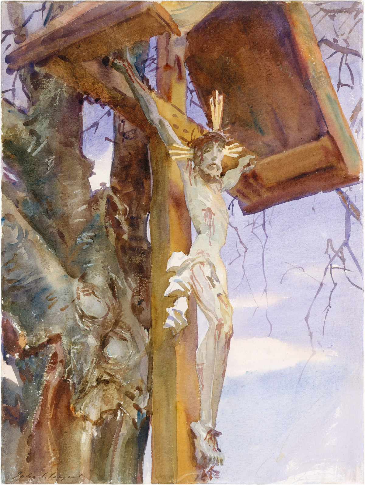 John Singer Sargent — Tyrolese Crucifix | Fine Art Print