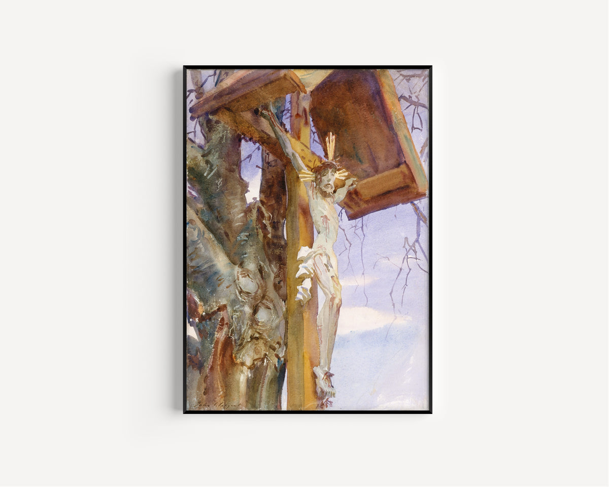 John Singer Sargent — Tyrolese Crucifix | Fine Art Print