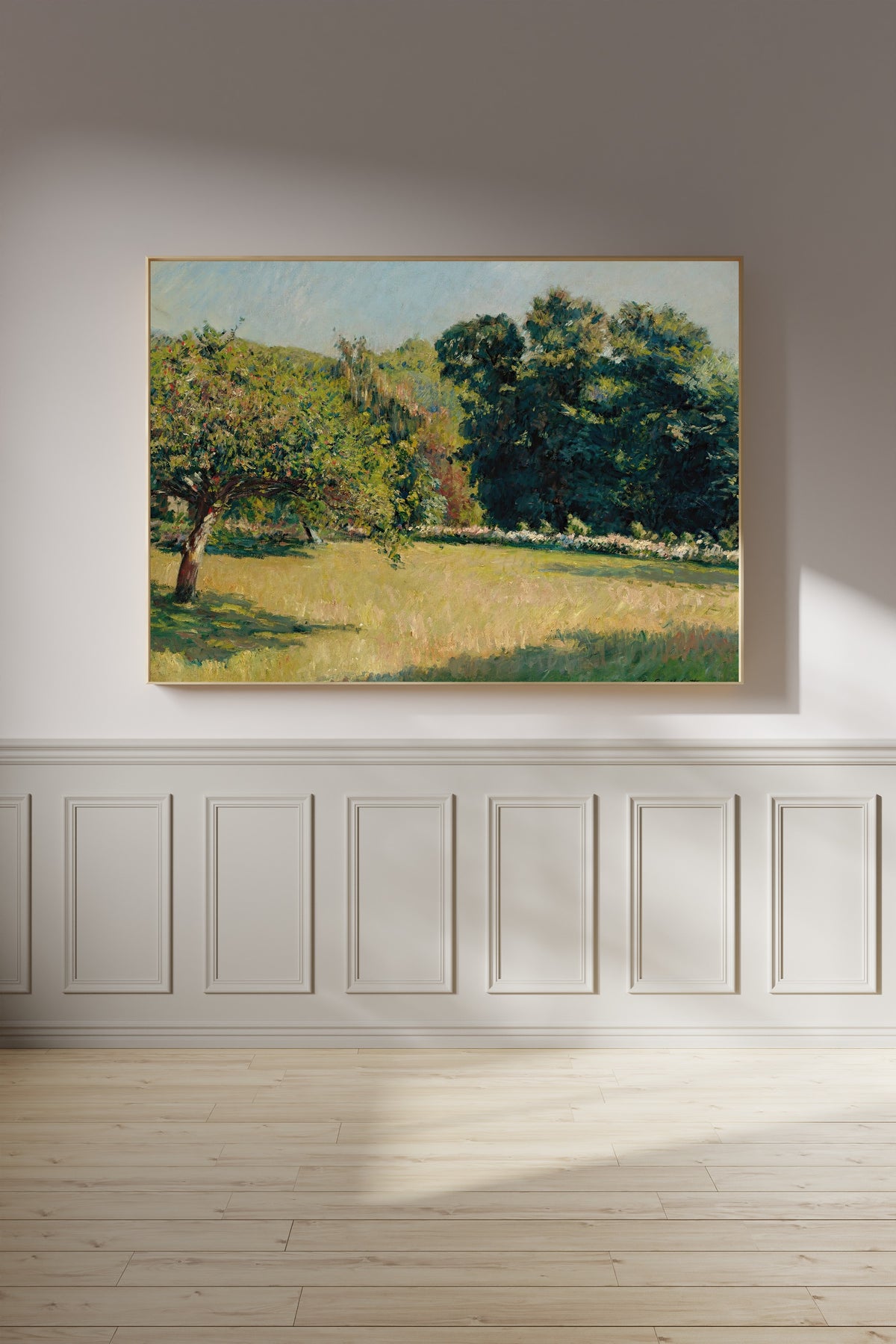 Gustave Caillebotte — Un jardin à Trouville (A Garden at Trouville) | Fine Art Print