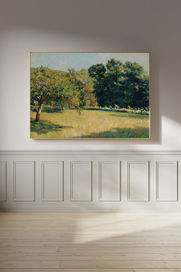 Gustave Caillebotte — Un jardin à Trouville (A Garden at Trouville) | Fine Art Print