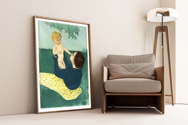 Mary Cassatt — Under the Horse Chestnut Tree | Aquatint Print