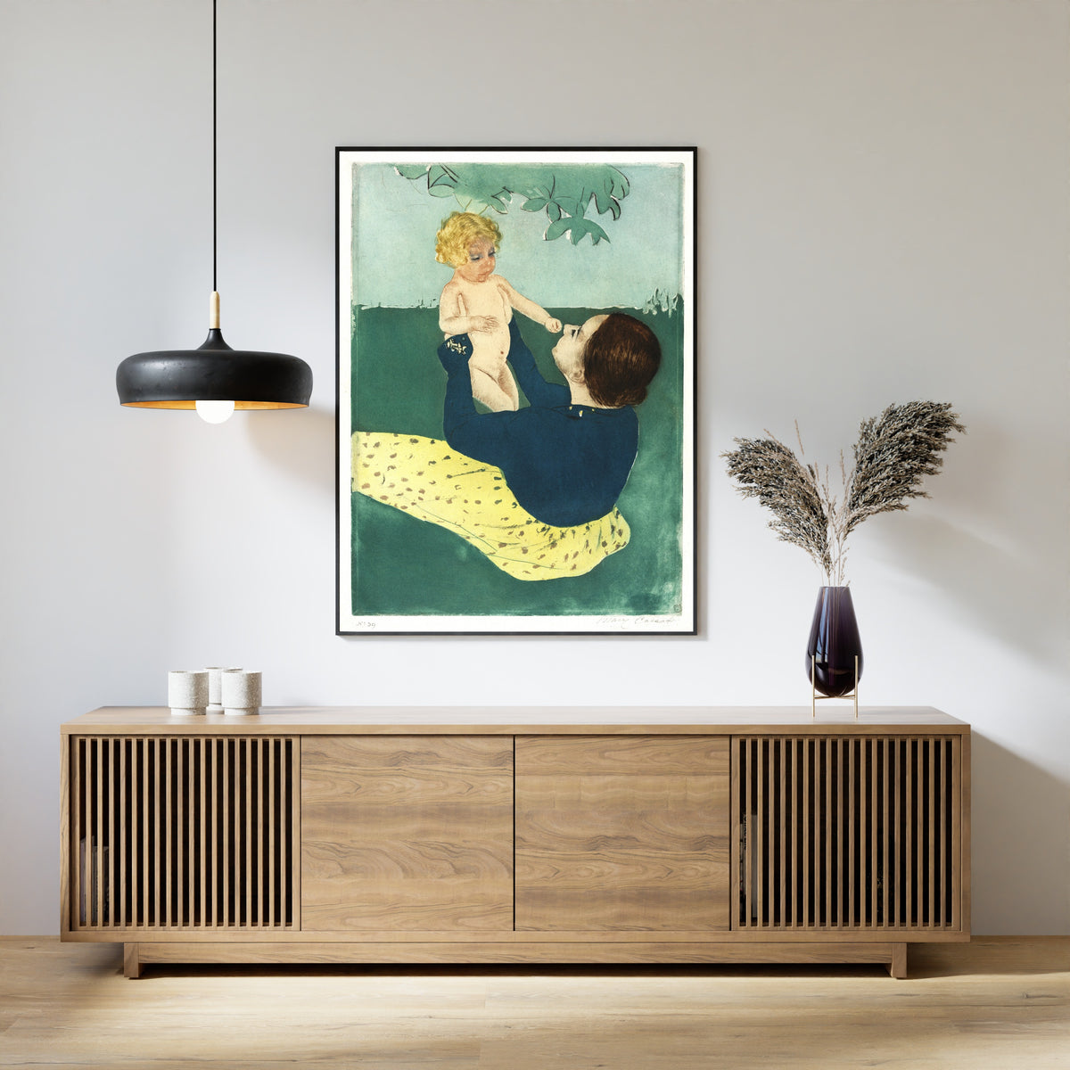 Mary Cassatt — Under the Horse Chestnut Tree | Aquatint Print