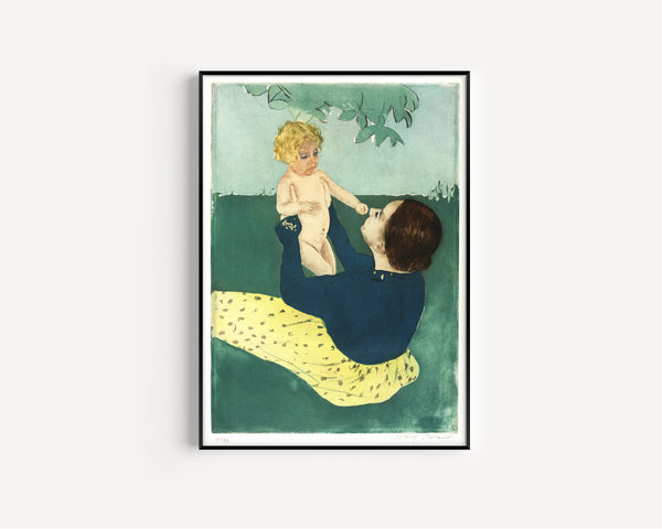 Mary Cassatt — Under the Horse Chestnut Tree | Aquatint Print
