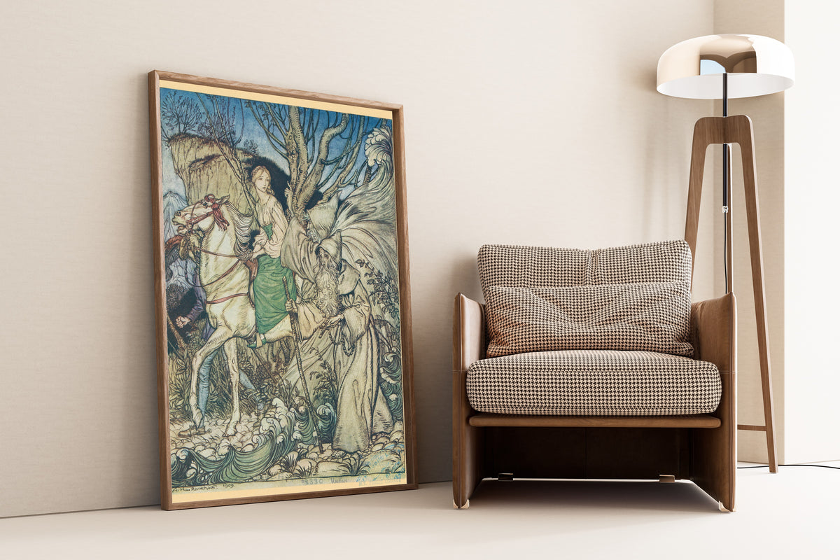 Arthur Rackham — Undine | Fairy Tale Illustration Print