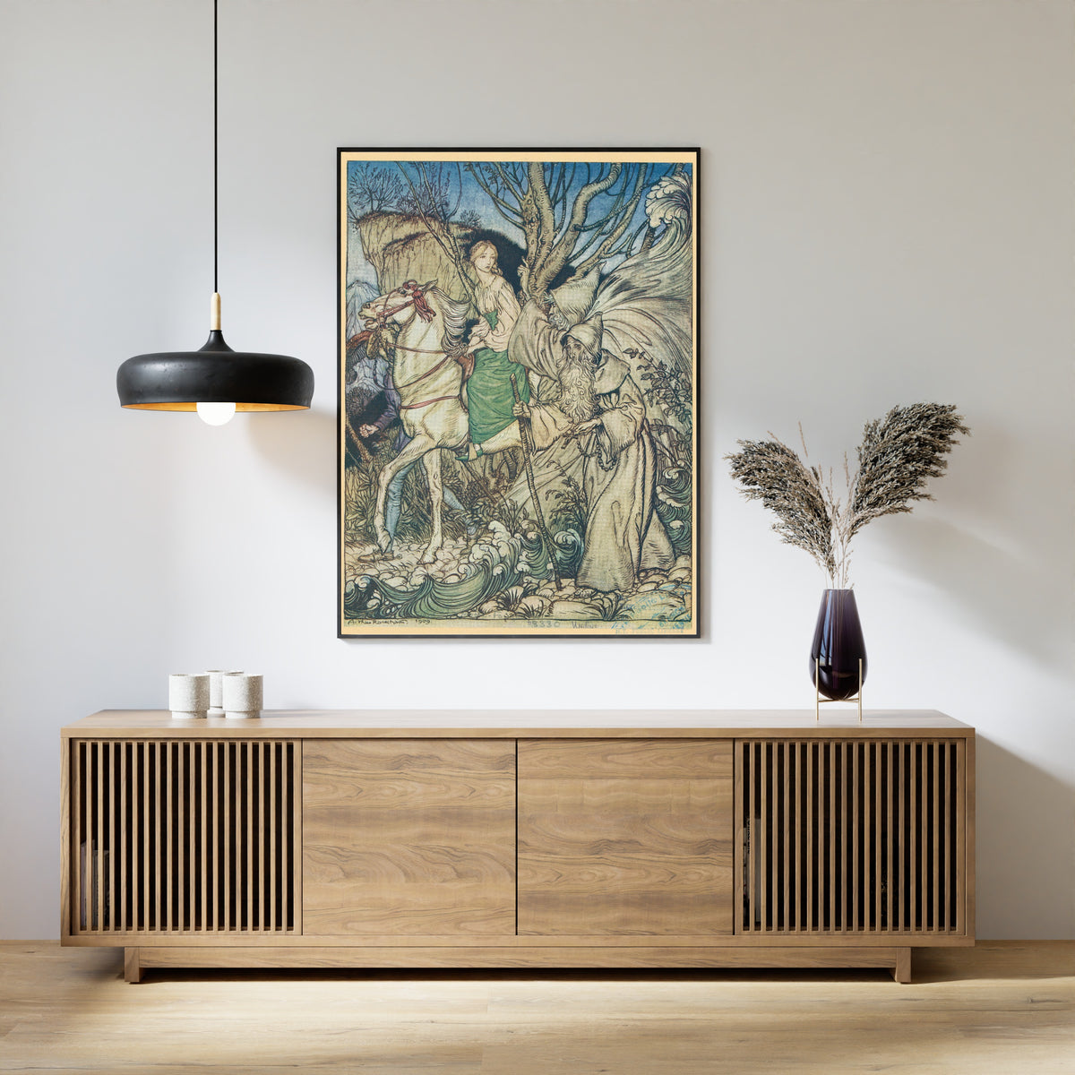 Arthur Rackham — Undine | Fairy Tale Illustration Print