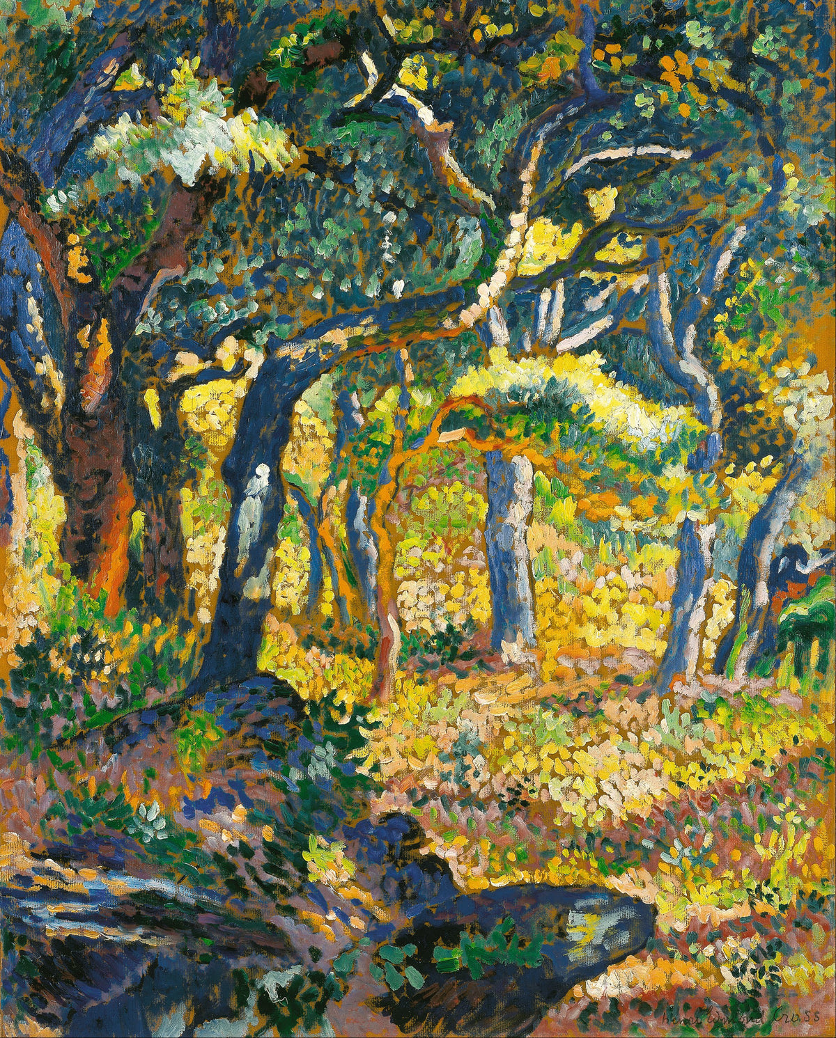 Henri-Edmond Cross — Une clairière en Provence (Étude) | Fine Art Print