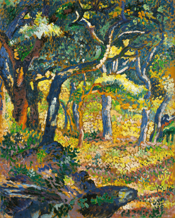 Henri-Edmond Cross — Une clairière en Provence (Étude) | Fine Art Print