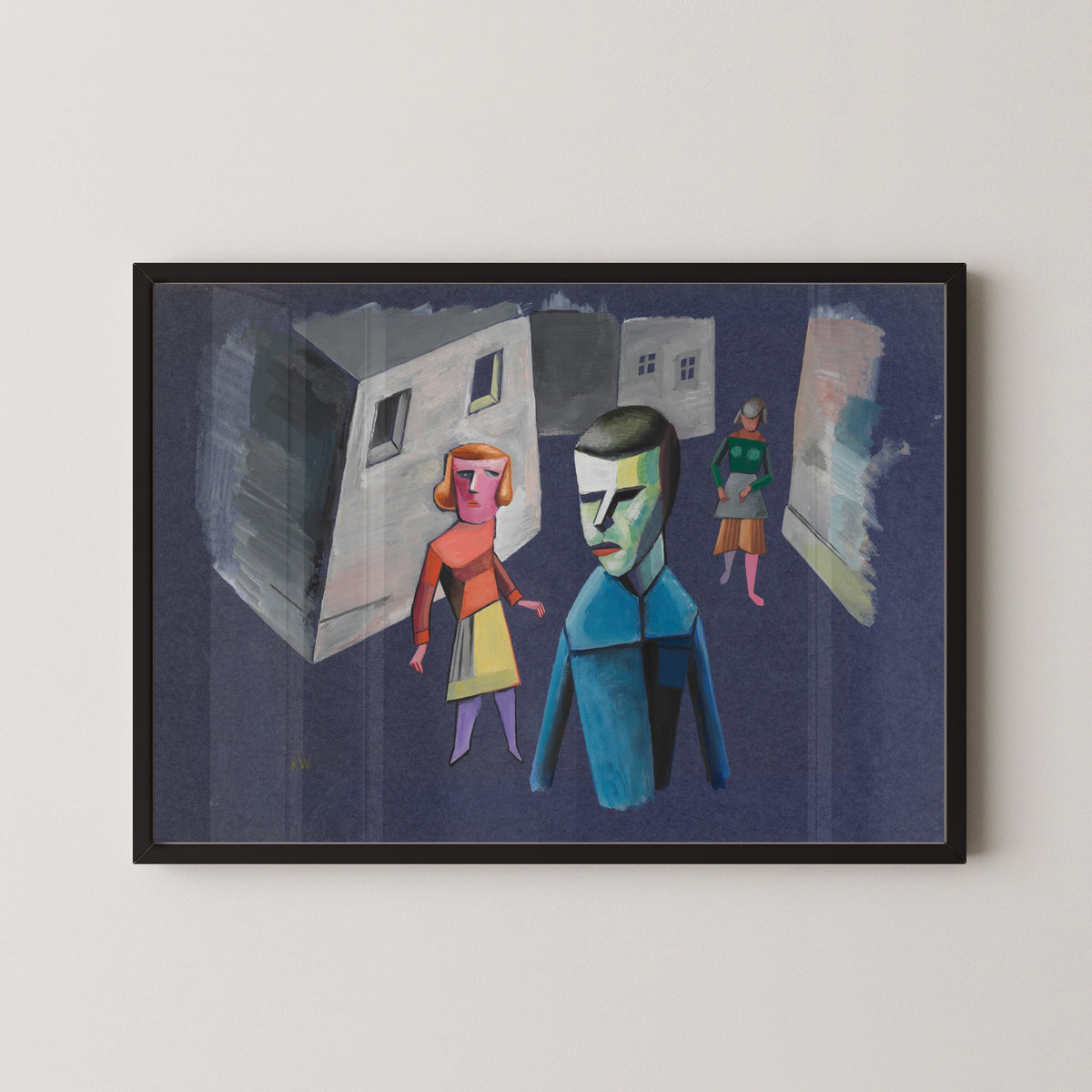 Karl Wiener — Untitled (Figure Study II) | Modernist Art Print