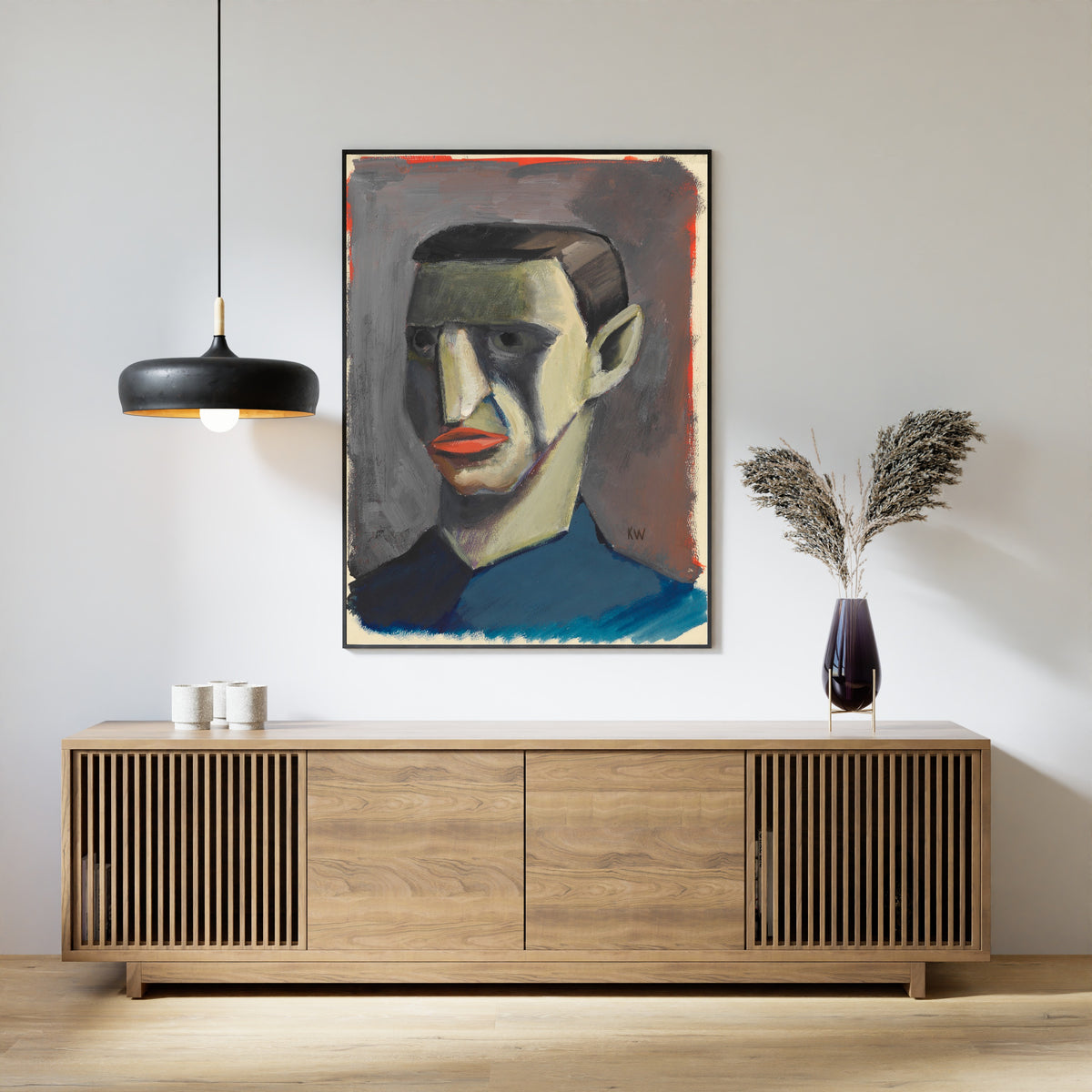 Karl Wiener — Untitled IV | Modernist Art Print