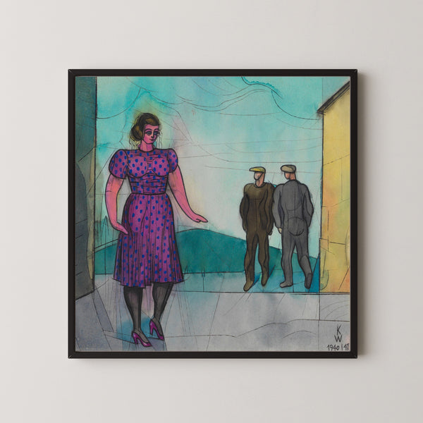 Karl Wiener — Untitled (from The 150 Sheets, No. 15) | Expressionist Art Print