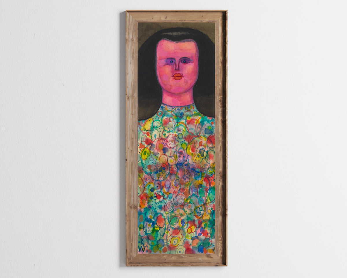 Karl Wiener — Untitled (from The 150 Sheets, No. 19) | Expressionist Art Print