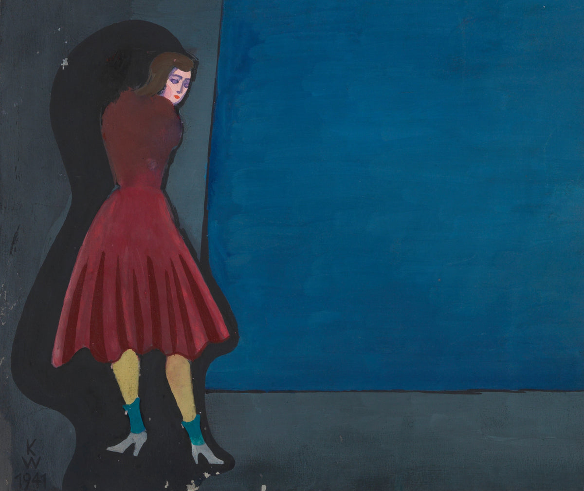 Karl Wiener — Untitled (from The 150 Sheets, No. 30) | Expressionist Art Print