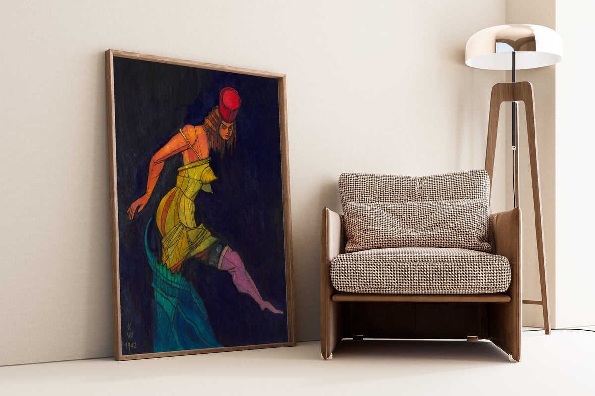 Karl Wiener — Untitled (from The 150 Sheets, No. 33) | Expressionist Art Print
