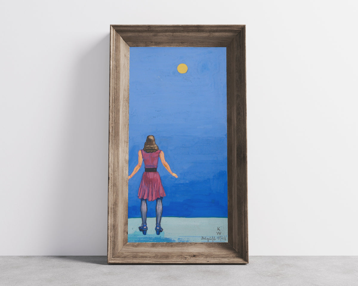 Karl Wiener — Untitled (from The 150 Sheets, No. 34) | Expressionist Art Print
