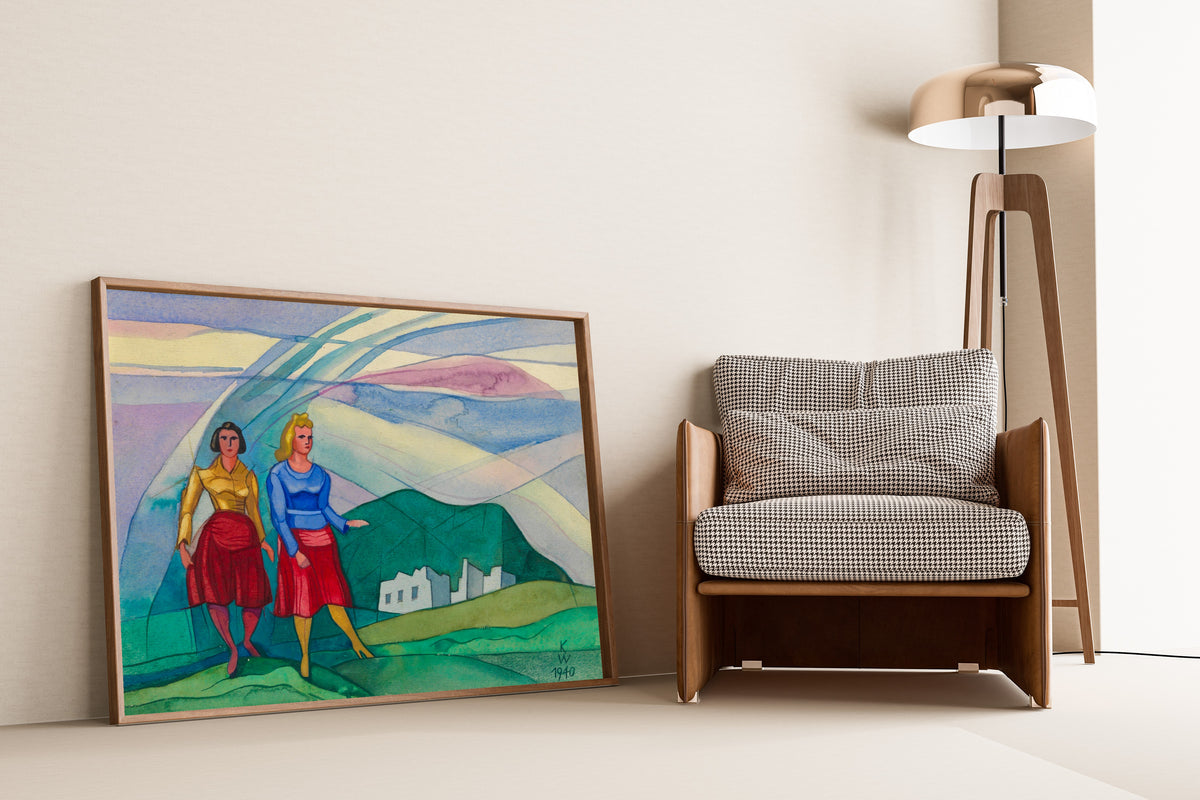 Karl Wiener — Untitled (from The 150 Sheets, No. 9) | Expressionist Art Print