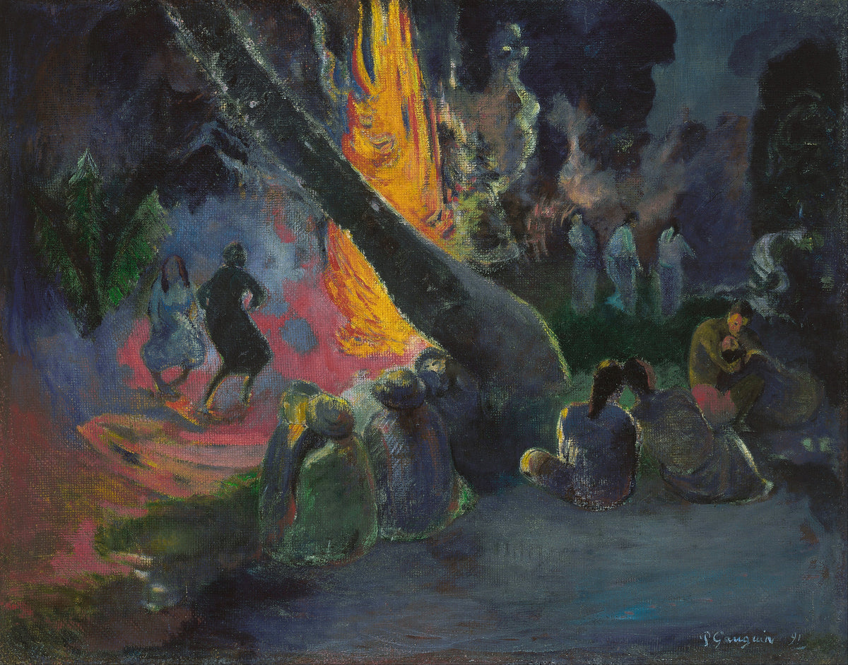 Paul Gauguin — Upa Upa (The Fire Dance) | Fine Art Print