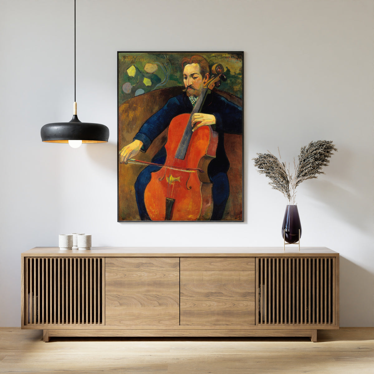 Paul Gauguin — Upaupa Schneklud (The Player Schneklud) | Fine Art Print
