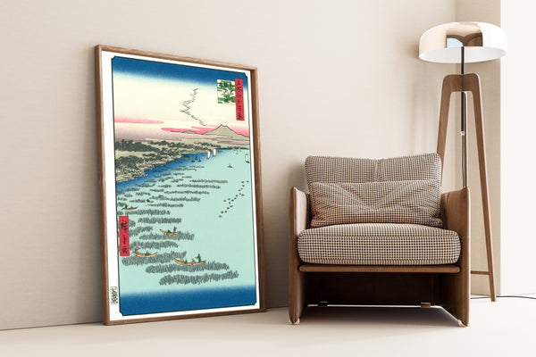 Utagawa Hiroshige — Minami Shinagawa and Samezu Coast | Japanese Woodblock Print (Ukiyo-e)