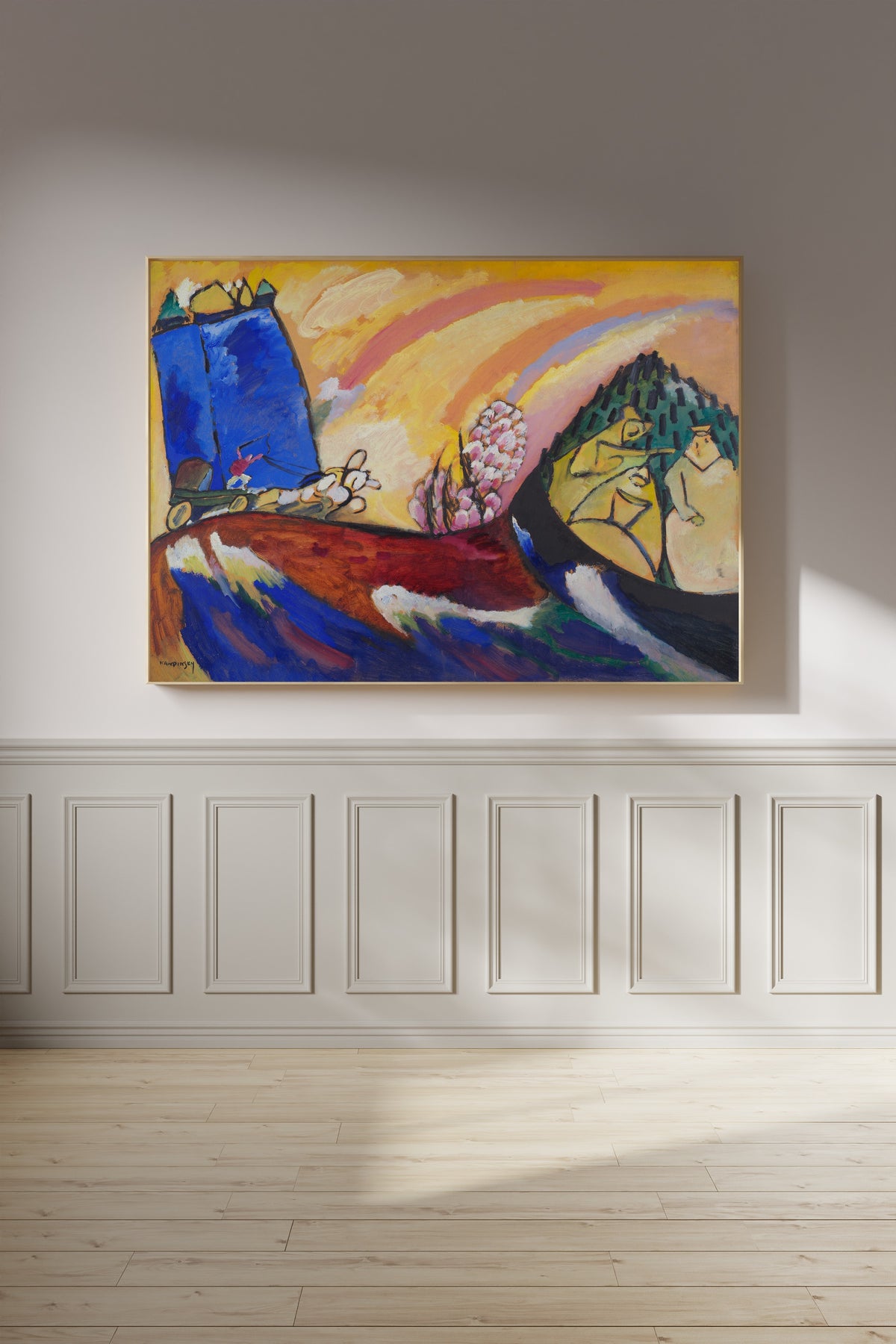 Wassily Kandinsky — Painting with Troika | Expressionist Fine Art Print
