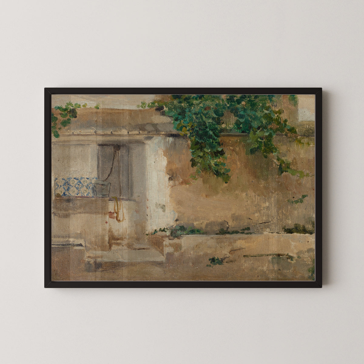 Joaquín Sorolla — Valencian Farmhouse (Alquería valenciana) | Fine Art Print