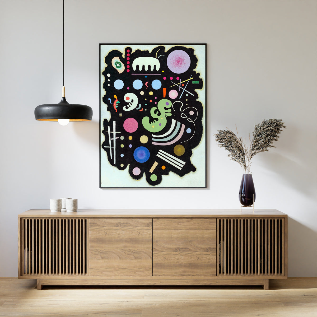Wassily Kandinsky — Variegated Black | Fine Art Print