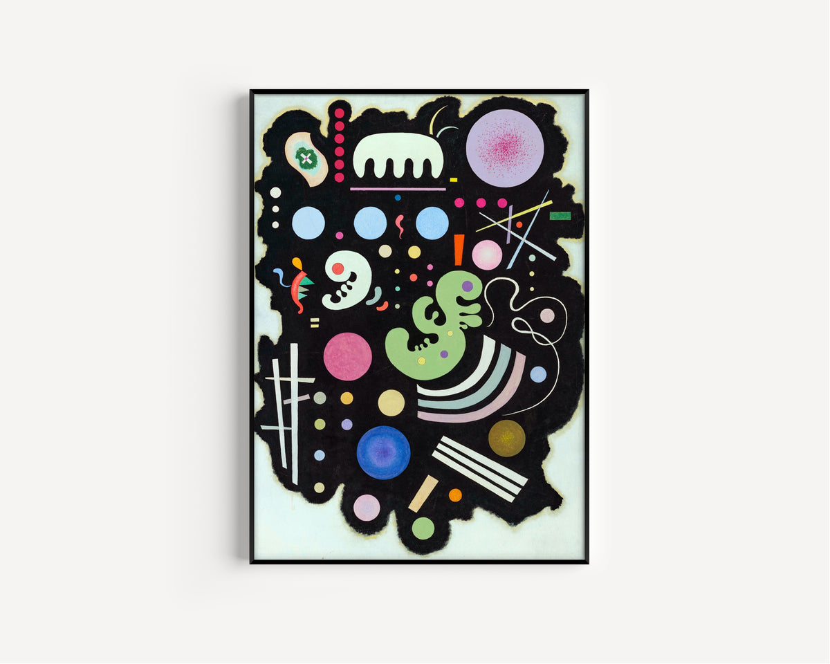 Wassily Kandinsky — Variegated Black | Fine Art Print