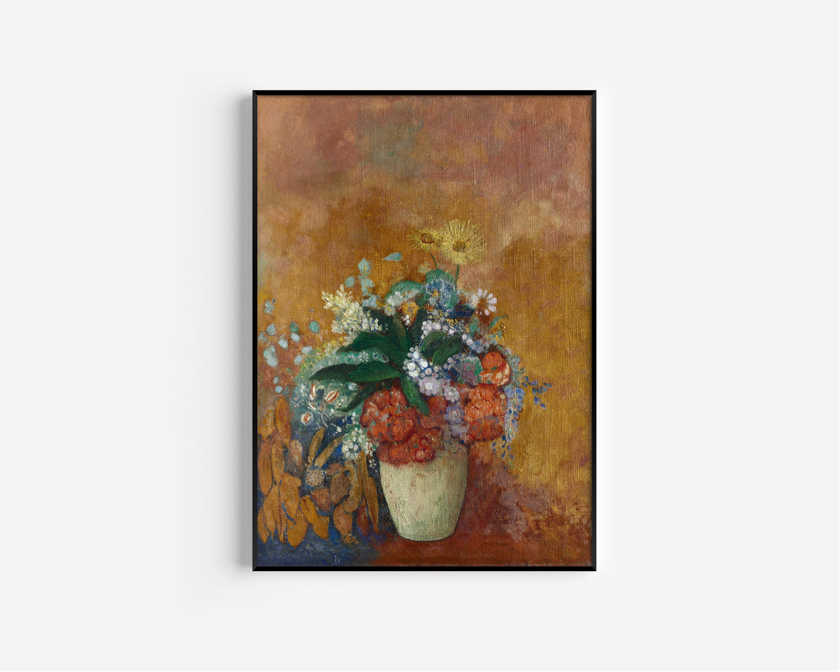 Odilon Redon — Vase of Flowers | Fine Art Print