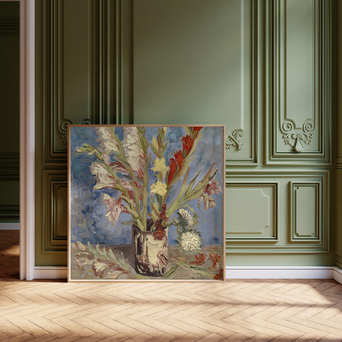 Vincent van Gogh — Vase with Gladioli and China Asters | Fine Art Print