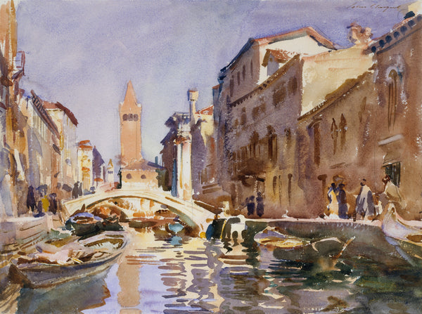 John Singer Sargent — Venetian Canal | Fine Art Print