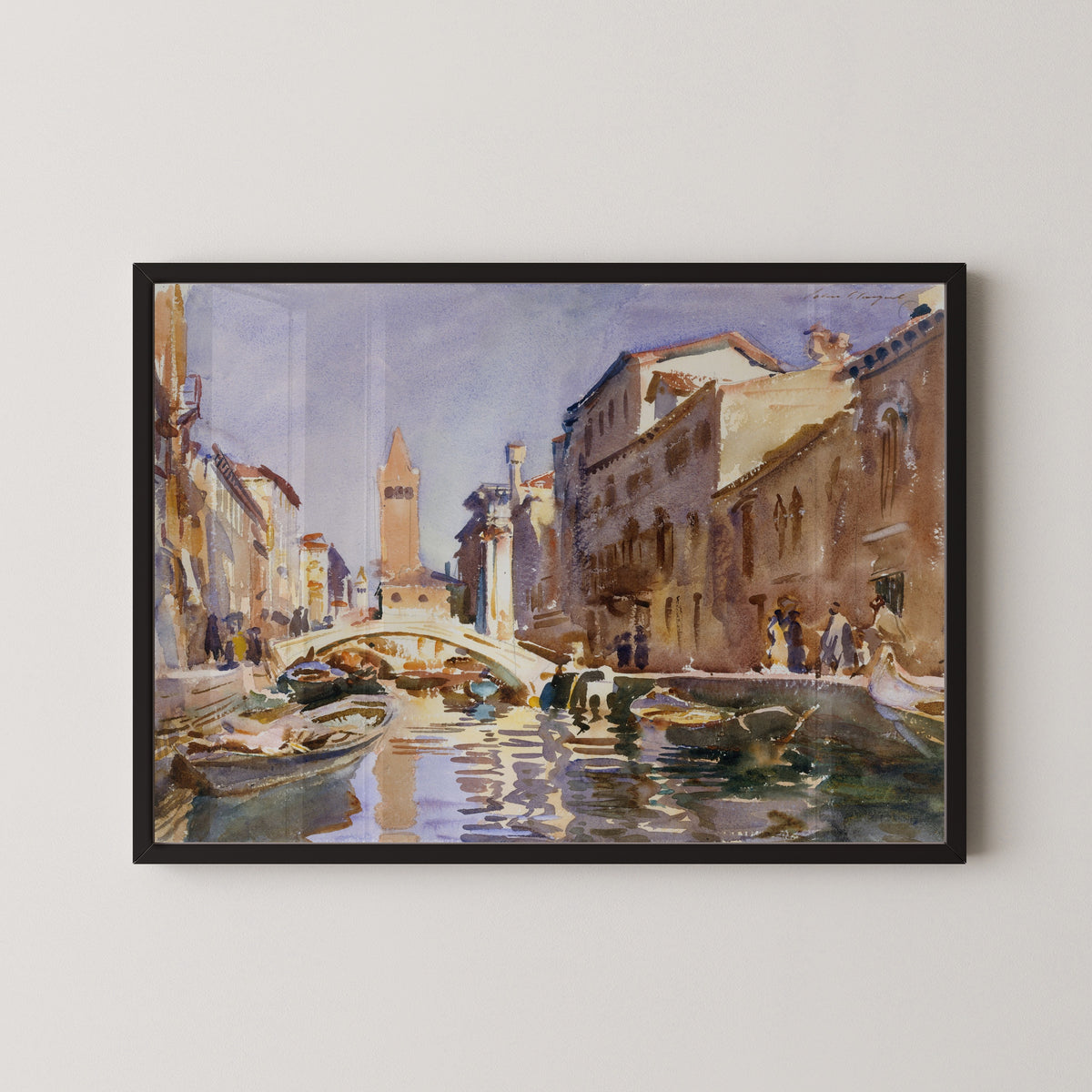 John Singer Sargent — Venetian Canal | Fine Art Print