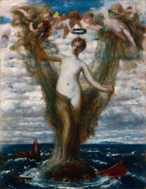 Arnold Böcklin — Venus Anadyomene | Symbolist Art Print