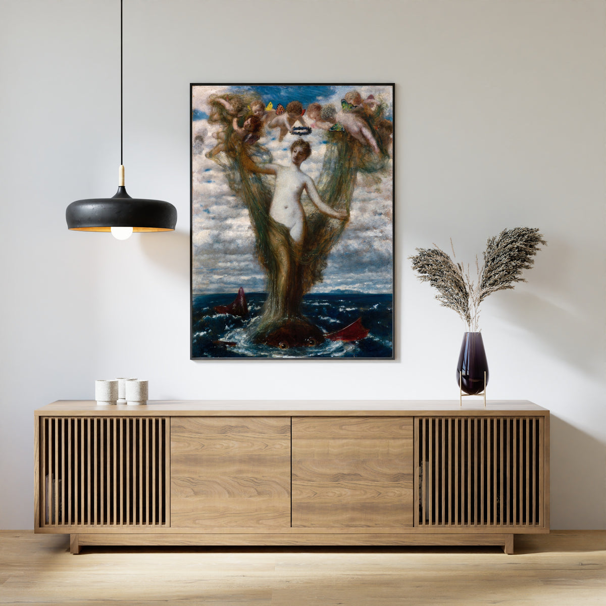 Arnold Böcklin — Venus Anadyomene | Symbolist Art Print