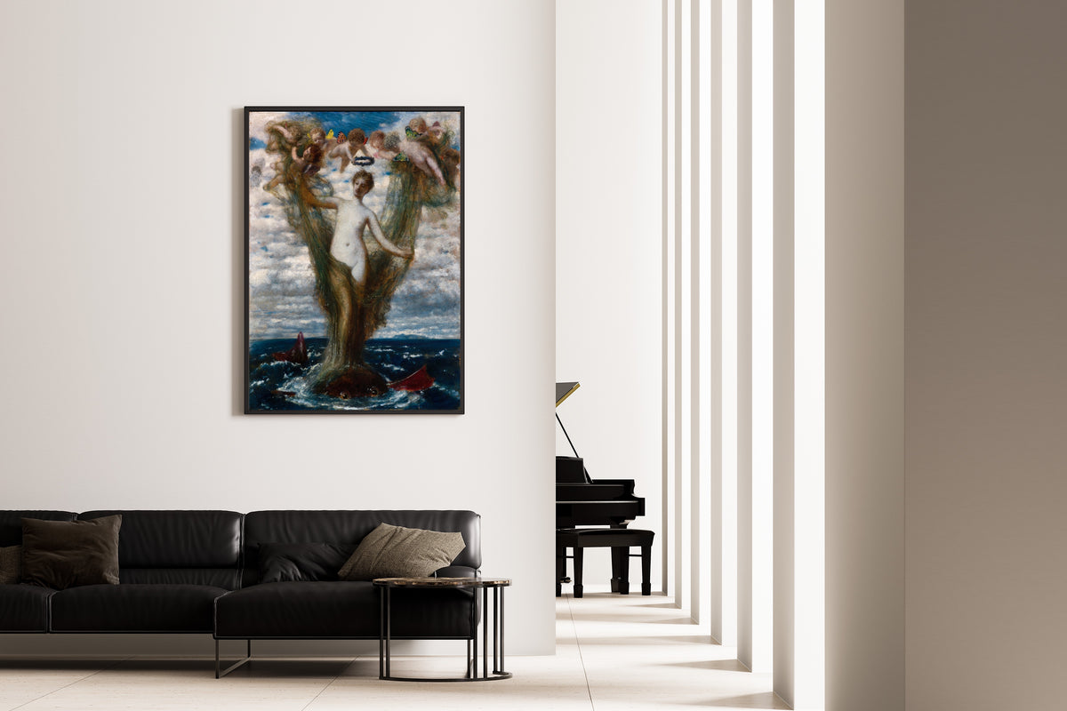 Arnold Böcklin — Venus Anadyomene | Symbolist Art Print