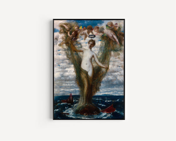 Arnold Böcklin — Venus Anadyomene | Symbolist Art Print