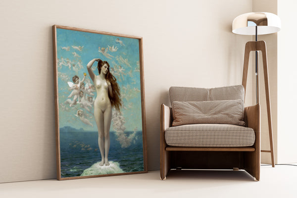 Jean-Léon Gérôme — Venus Rising (The Star) | Fine Art Print