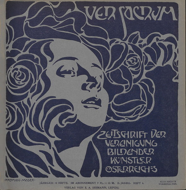 Koloman Moser — Ver Sacrum Cover (Heft 4) | Lithograph Print